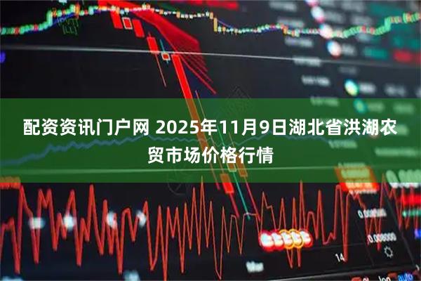 配资资讯门户网 2025年11月9日湖北省洪湖农贸市场价格行情